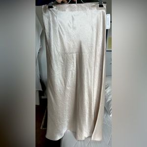 Aritzia Babaton Champane Slip Midi Skirt - Size 4 - NWT never been worn!